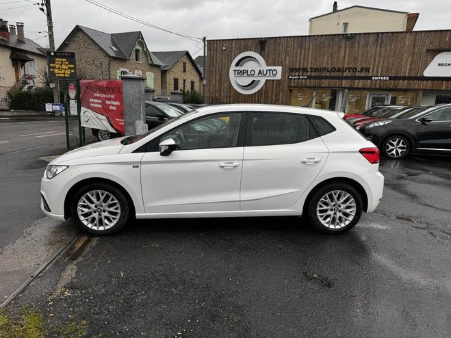 Seat Ibiza 1.0i - 80 S&S Urban gps   clim   radar A BLANC de 2019