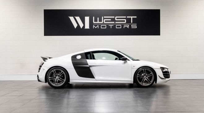 Audi R8 GT Coupe V10 5.2 560 Immat France 1 OF 3 Blanc de 2012