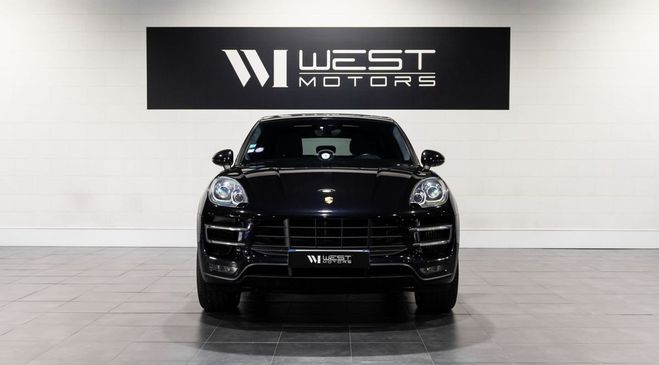 Porsche Macan turbo V6 400 ? FRAN�AIS Toit Pano Cam PD Noir de 2015
