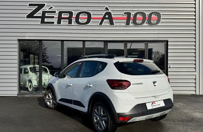 Dacia Sandero III STEPWAY 1.0 ECO-G 100 CONFORT Blanc de 2022