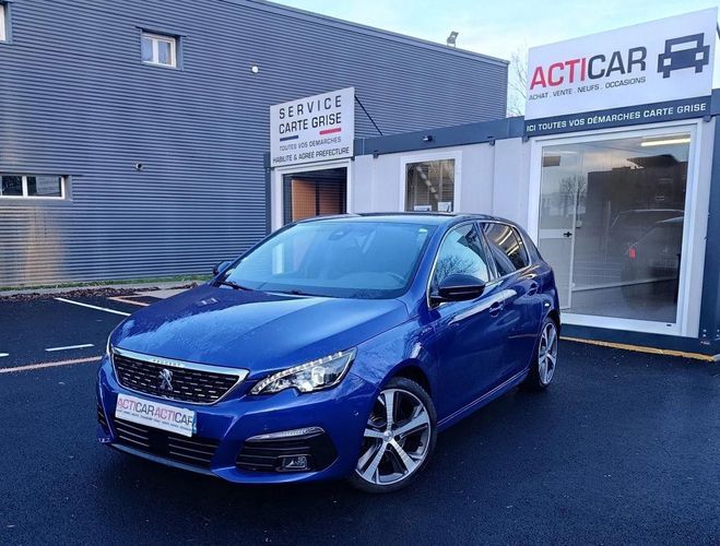 Peugeot 308 II 2.0 BLUEHDI 180 GT BVA Bleu de 2018