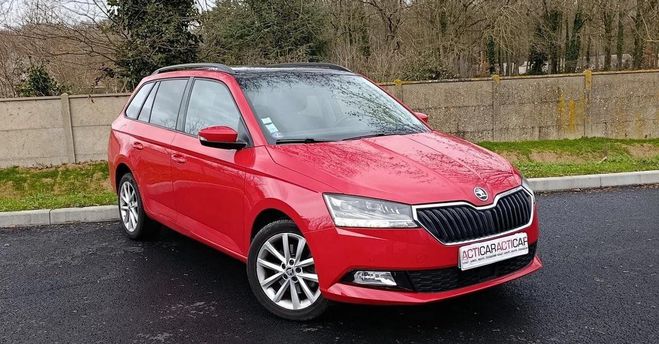 Skoda Fabia III COMBI PHASE 2 1.0 TSI 110 STYLE.BVA Rouge de 2019