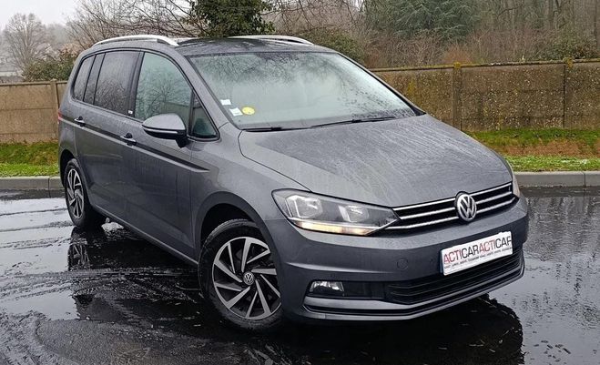 Volkswagen Touran III 1.6 TDI 115 CONNECT BV6 7 PLACES Gris de 2019