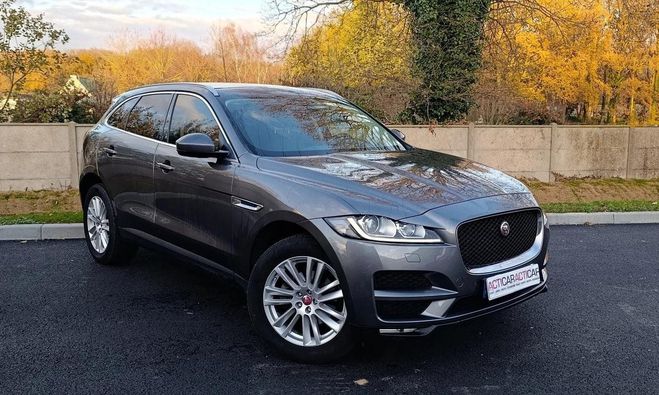 Jaguar F Pace 2.0 D 180 PRESTIGE 4X4 BVA 8 Gris de 2020