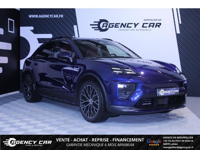 Cliquer pour voir la photo suivante Porsche Macan 4 Electric Faible kilométrage BLEU gentiane métallisé de 2024