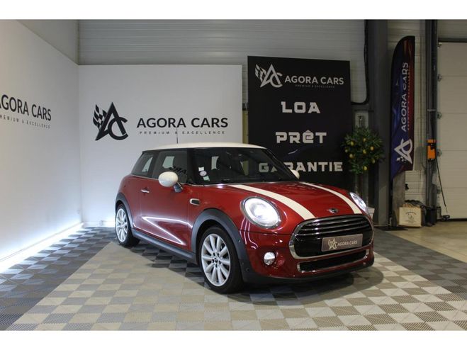Mini One 1.5i - 136 F56 COUPE Cooper Pack Chili P ROUGE FONCE de 2014