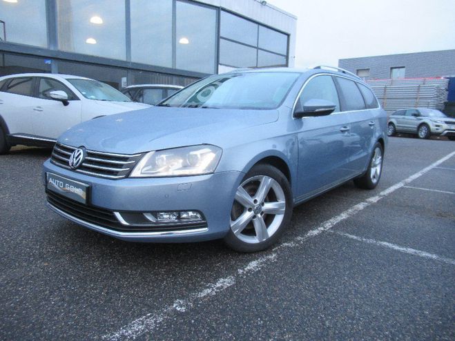 Volkswagen Passat SW 2.0 TDI 140 CR FAP BlueMotion Technol Bleu de 2013