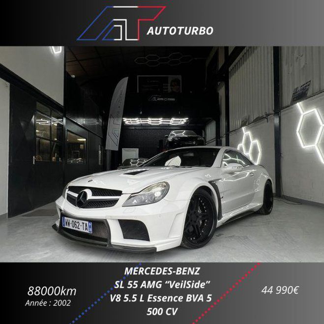 Mercedes Classe SL CLASSE 55 ROADSTER AMG BA Blanc de 2002