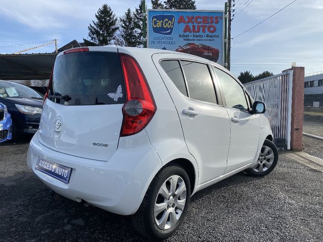 Opel Agila 1.0 - 65 ch ecoFLEX Blanc de 2009