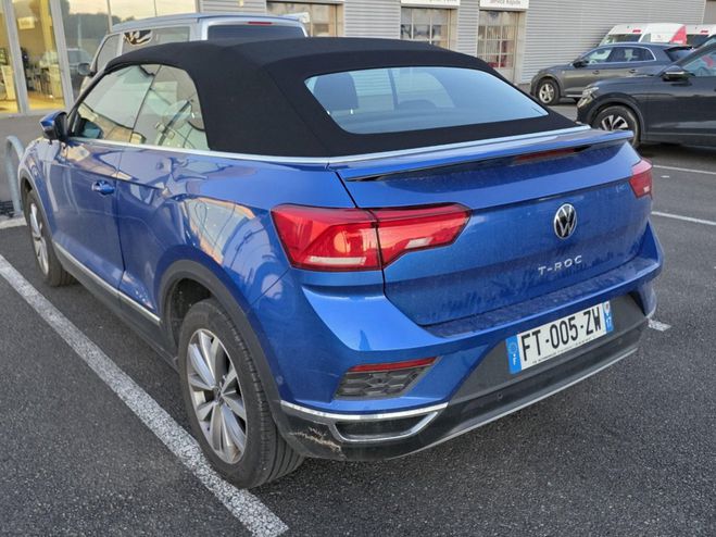Volkswagen T Roc CABRIOLET 1.5 TSI EVO 150 Start/Stop DSG Bleu de 2020