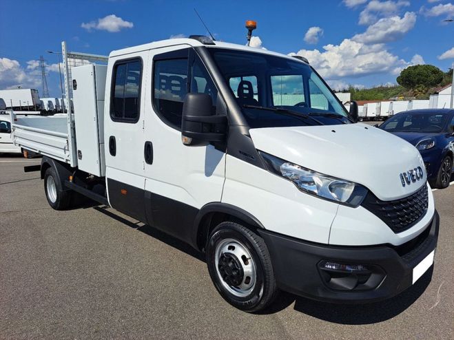 Iveco Daily BENNE 35C16 160CV 3L DOUBLE CABINE JPM C Blanc de 2023
