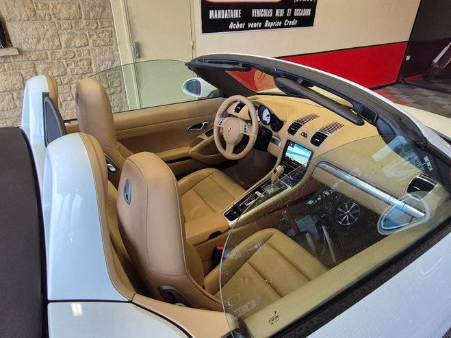 Porsche Boxster 981 2.7 265 CV TRES BELLE !! GPS... Noir de 2014