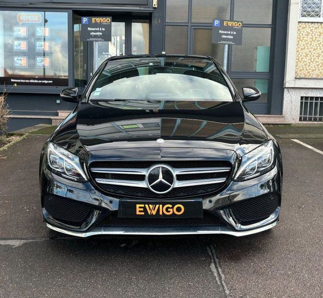 Mercedes Classe C 400 3.0 v6 333ch sport line 4matic 7g-dc Noir de 2016