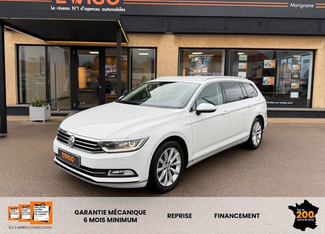 Volkswagen Passat 1.6 tdi 120ch bluemotion technology cara Blanc de 2016