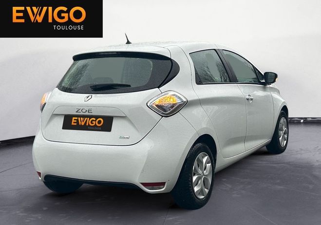 Renault Zoe life r90, bva 90ch batterie en location  Blanc de 2019