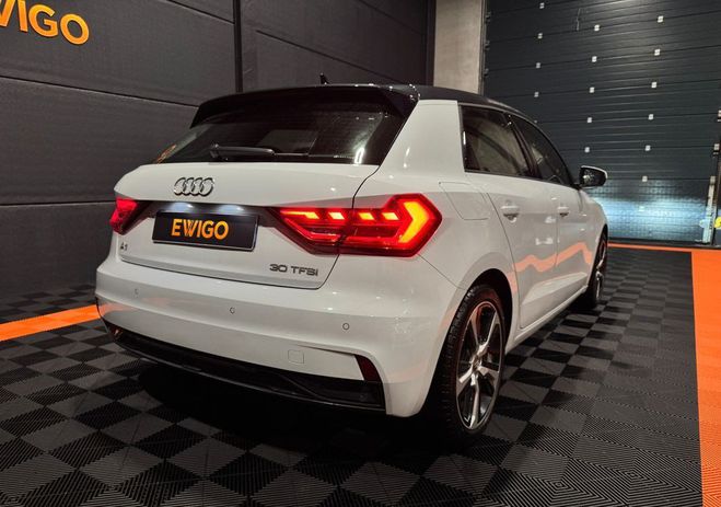 Audi A1 Sportback 1.0 115ch advanced s-tronic ca Blanc de 2020