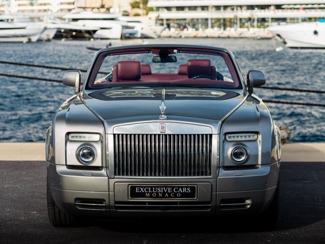 Rolls royce Phantom Drophead CABRIOLET V12 460 CV - MONACO Grise Metal de 2009