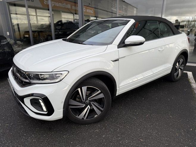 Cliquer pour voir la photo suivante Volkswagen T Roc CABRIOLET 1.5 TSI EVO 150CH R-LINE DSG7 Blanc de 2022