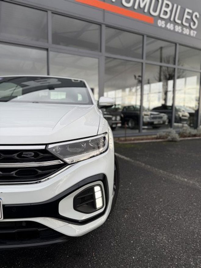 Volkswagen T Roc CABRIOLET 1.5 TSI EVO 150CH R-LINE DSG7 Blanc de 2022