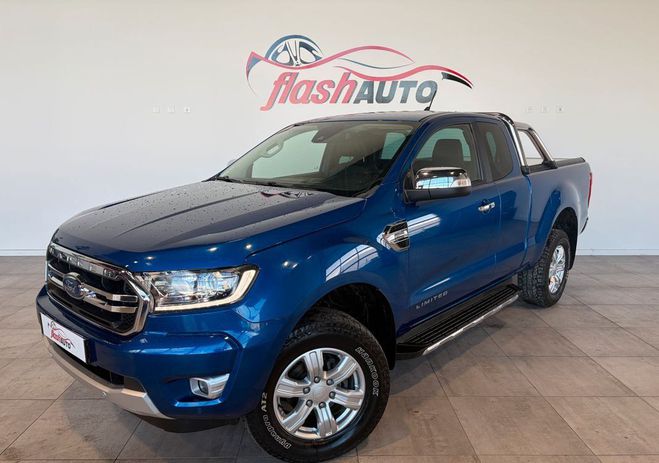 Cliquer pour voir la photo suivante Ford Ranger III PHASE 3 2.0 EcoBlue PICKUP SUPER CAB Bleu de 2020