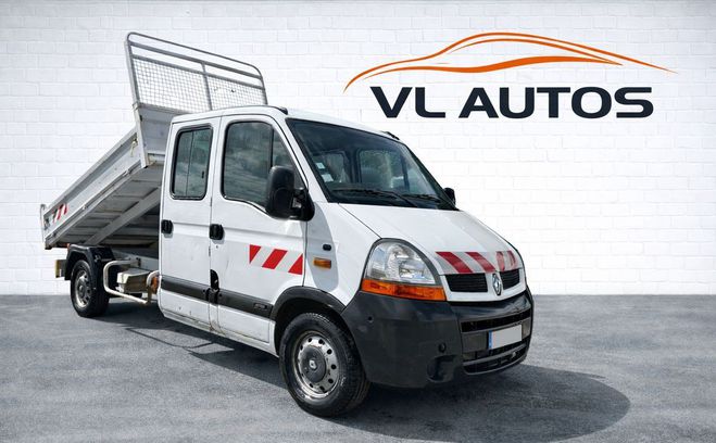 Renault Master Benne 3.0 DCI 136 cv Double Cabine 7 pla Blanc de 2005