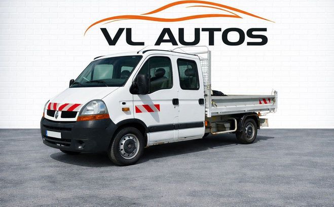 Renault Master Benne 3.0 DCI 136 cv Double Cabine 7 pla Blanc de 2005