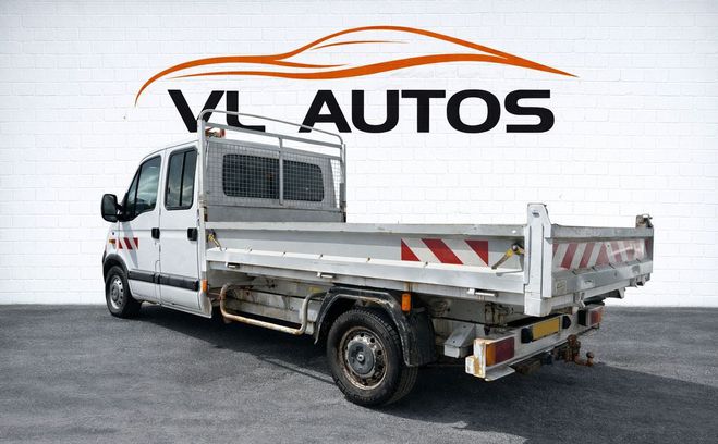 Renault Master Benne 3.0 DCI 136 cv Double Cabine 7 pla Blanc de 2005
