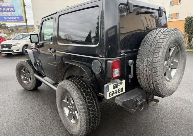 Jeep Wrangler (3) 3.6 V6 284 ch SAHARA Noir de 2012