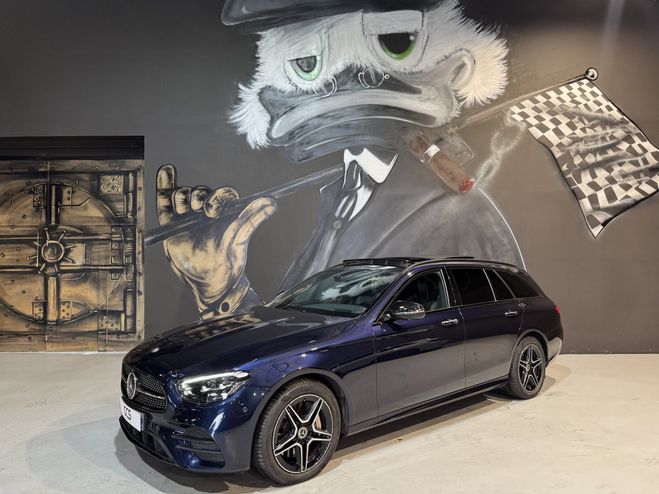 Mercedes Classe E Break 300 DE AMG LINE Toit Ouvrant ATTEL Bleu de 2022