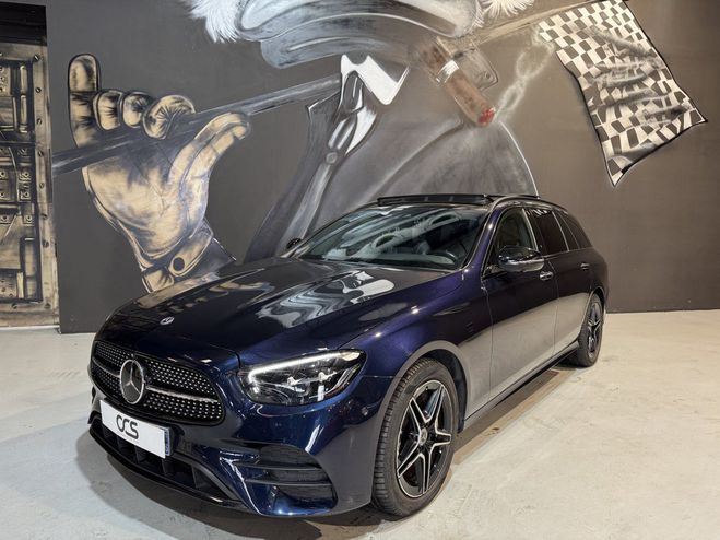 Mercedes Classe E Break 300 DE AMG LINE Toit Ouvrant ATTEL Bleu de 2022