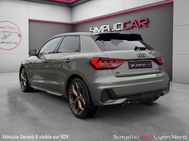 Audi A1 Sportback 40 TFSI 200 ch S tronic 6 S Li Gris de 2019