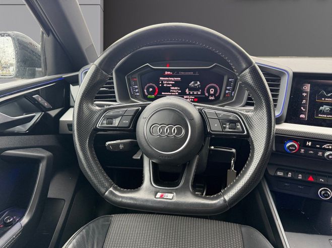 Audi A1 Sportback 30 TFSI 116 ch S tronic 7 S li Noir de 2019