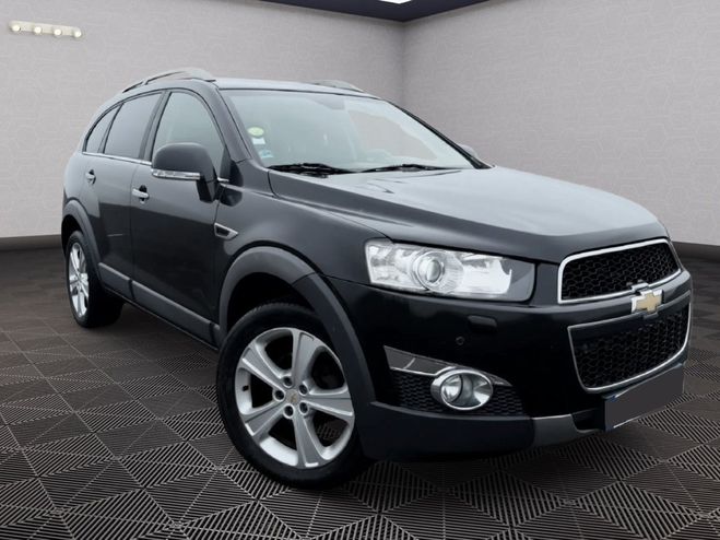 Chevrolet Captiva 2.2 D 184 LTZ 4WD 7 PLACES - CUIR, XENON Noir de 2013