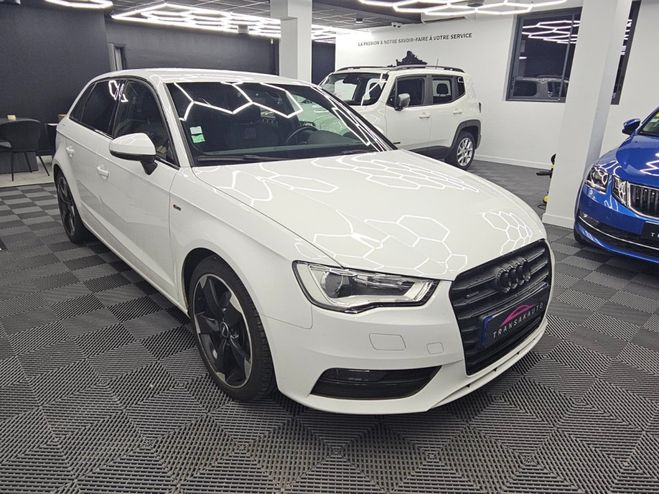 Audi A3 Sportback 2.0 TDI 184 Ambition Quattro S Blanc de 2016