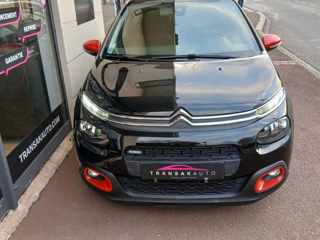 Citroen C3 PureTech 110 SS Shine //DISTRIBUTION OK/ Noir de 2017