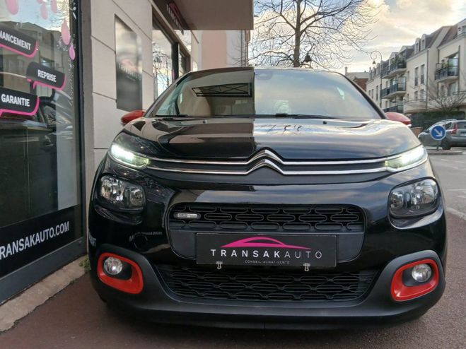 Citroen C3 PureTech 110 SS Shine //DISTRIBUTION OK/ Noir de 2017