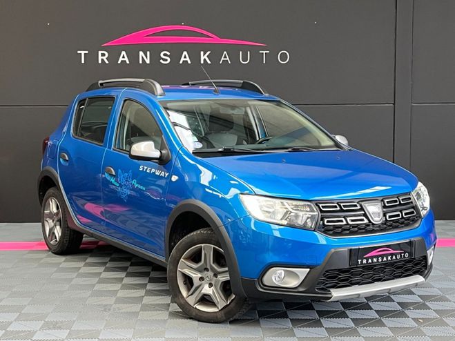 Cliquer pour voir la photo suivante Dacia Sandero ECO-G 100 Stepway - ENTRETIEN FULL - 4 P Bleu de 2020