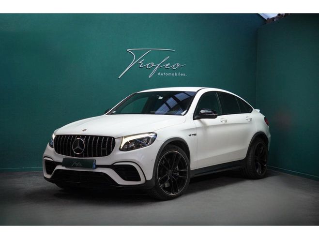 Cliquer pour voir la photo suivante Mercedes GLC Coupé 63 AMG V8 Bi-turbo 467cv 4-Matic BLANC de 2019