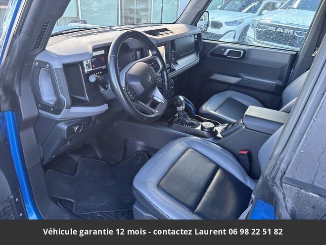 Ford Bronco black diamond advanced tout compris hors Bleu de 2022
