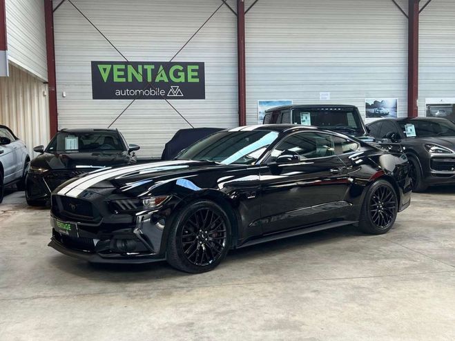 Cliquer pour voir la photo suivante Ford Mustang Fastback V8 5.0 421 GT A Noir de 2016