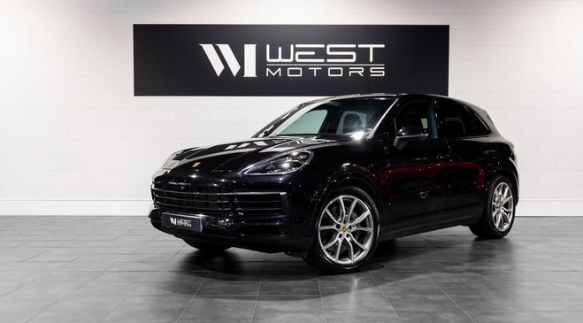 Porsche Cayenne S V6 2.9 440 ch ? Fran�ais Roues Ar. Dir Noir de 2018