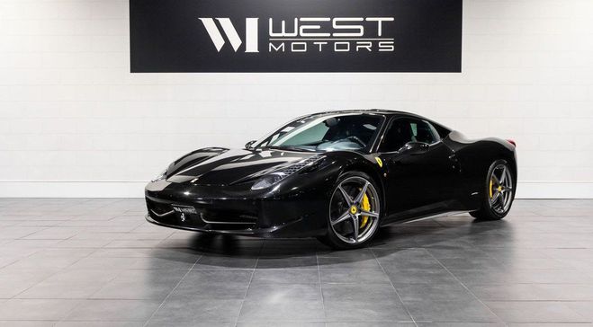 Ferrari 458 Italia V8 570 ? IMMAT FRANCE Lift Baquet Noir de 2010