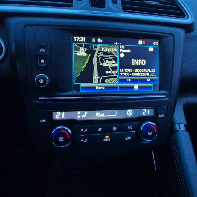 Renault Kadjar TCE 130 ENERGY GRAPHITE ESSENCE BELLE RA Gris anthracite de 2017