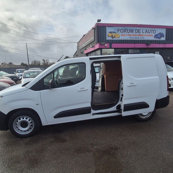 Citroen Berlingo III VAN TAILLE XL CABINE APPROFONDIE BLU Blanc de 2019