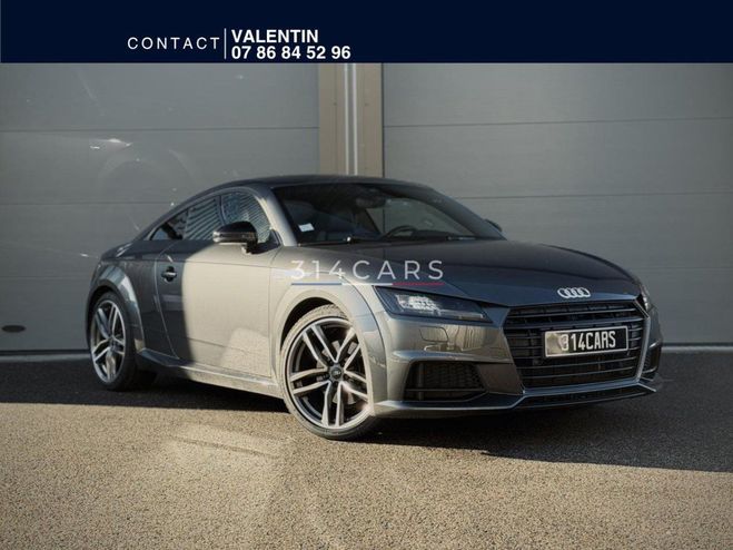 Cliquer pour voir la photo suivante Audi TT Coupé S-Line 1.8 TFSI - 180 - BV S-troni GRIS FONCE de 2017