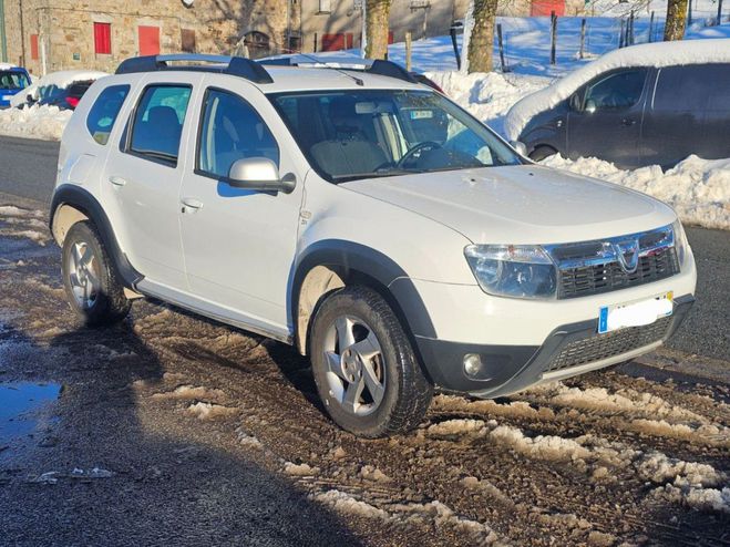 Cliquer pour voir la photo suivante Dacia Duster 1.5 DCI 110 FAP LAUREATE 4X4 Blanc de 2011