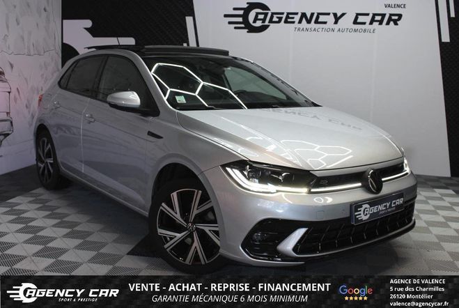 Cliquer pour voir la photo suivante Volkswagen Polo 1.0 TSI 110 R-Line Toit ouvrant 1er main GRIS CLAIR de 2023