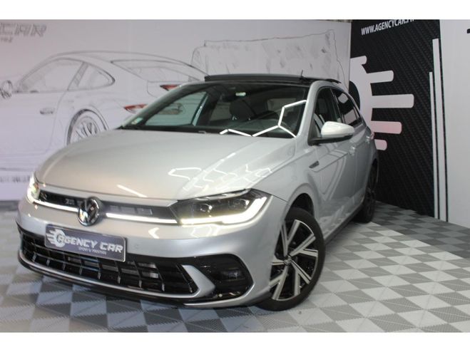 Volkswagen Polo 1.0 TSI 110 R-Line Toit ouvrant 1er main GRIS CLAIR de 2023