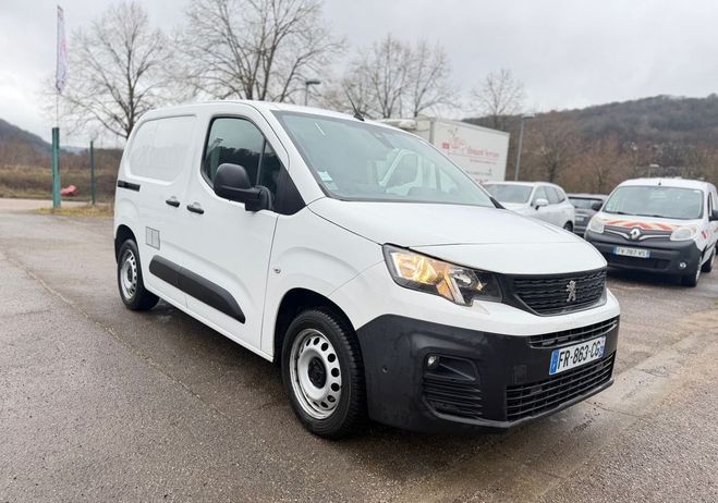 Peugeot Partner 1.5 bhdi asphalt bva garantie- Blanc de 2020