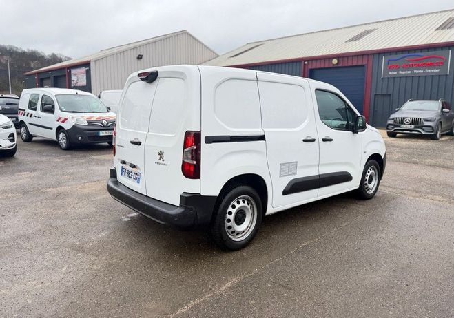 Peugeot Partner 1.5 bhdi asphalt bva garantie- Blanc de 2020